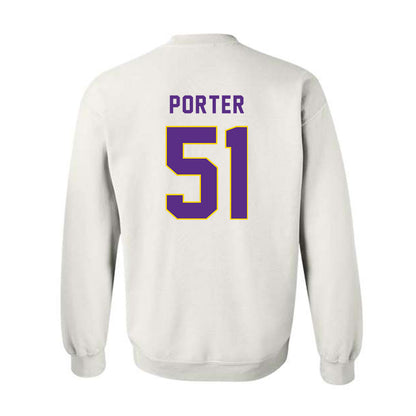 East Carolina - NCAA Football : Lindell Porter - Classic Shersey Crewneck Sweatshirt-1