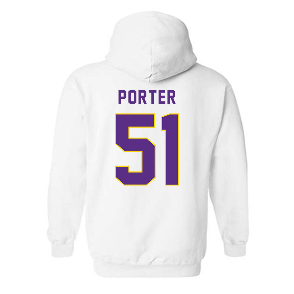 East Carolina - NCAA Football : Lindell Porter - Classic Shersey Hooded Sweatshirt-1
