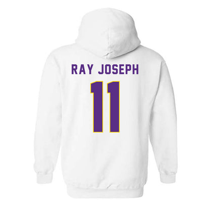 East Carolina - NCAA Football : Ray Ray Joseph - Classic Shersey Hooded Sweatshirt-1