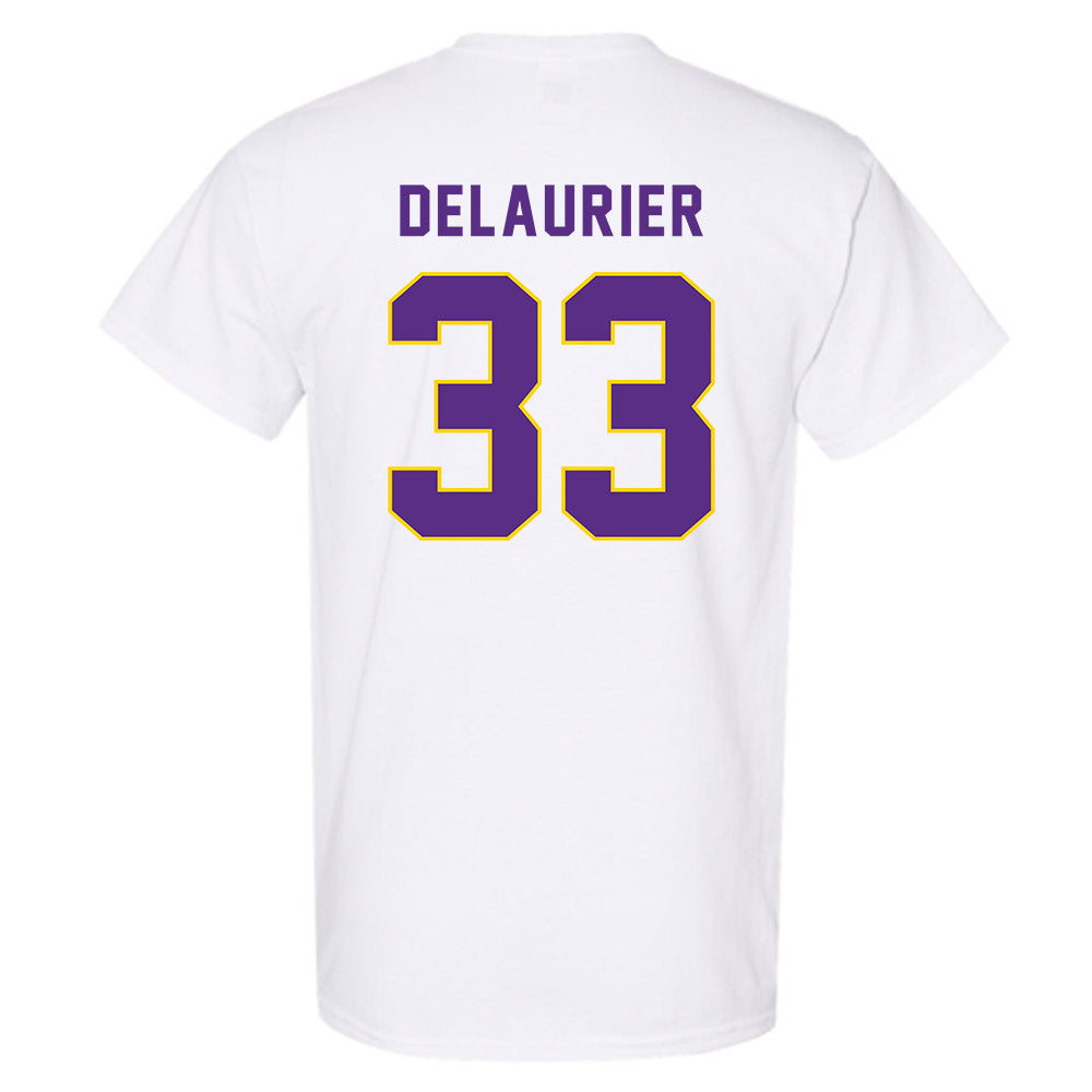 East Carolina - NCAA Men's Basketball : Eli DeLaurier - Classic Shersey T-Shirt-1