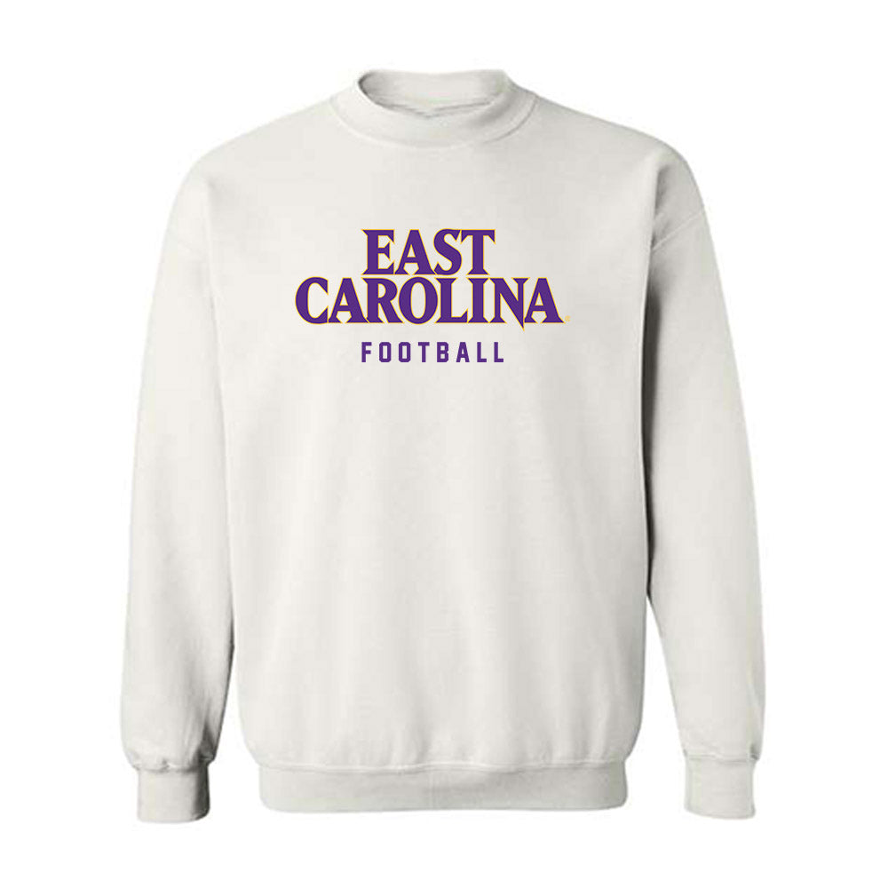 East Carolina - NCAA Football : Zach Caulder - Classic Shersey Crewneck Sweatshirt-0