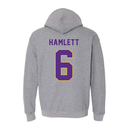 East Carolina - NCAA Football : Kanen Hamlett - Classic Shersey Hooded Sweatshirt-1