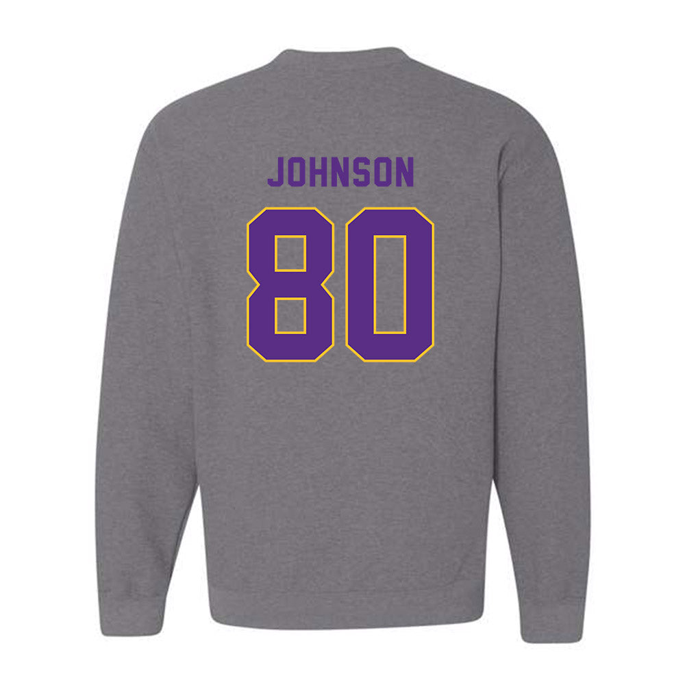 East Carolina - NCAA Football : Ty Johnson - Classic Shersey Crewneck Sweatshirt-1