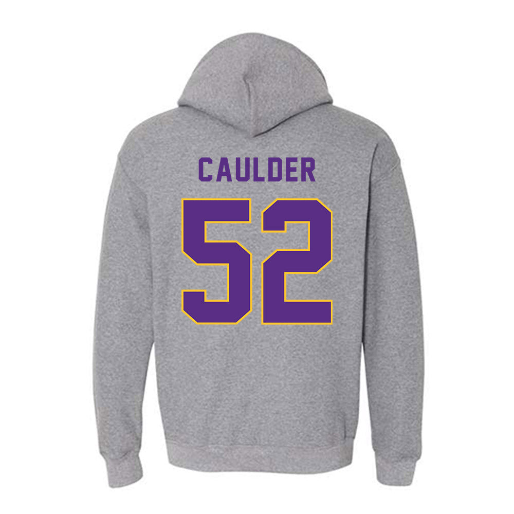 East Carolina - NCAA Football : Zach Caulder - Classic Shersey Hooded Sweatshirt-1