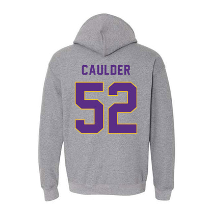 East Carolina - NCAA Football : Zach Caulder - Classic Shersey Hooded Sweatshirt-1