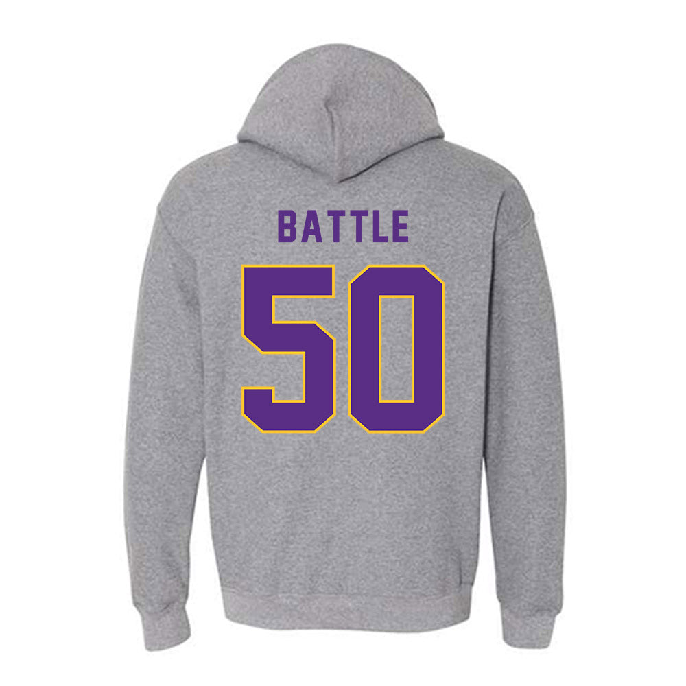 East Carolina - NCAA Football : Josh Battle - Classic Shersey Hooded Sweatshirt-1