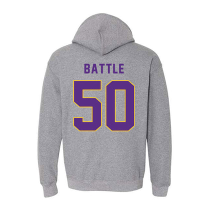 East Carolina - NCAA Football : Josh Battle - Classic Shersey Hooded Sweatshirt-1