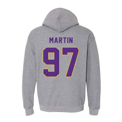 East Carolina - NCAA Football : Jacoby Martin - Classic Shersey Hooded Sweatshirt-1