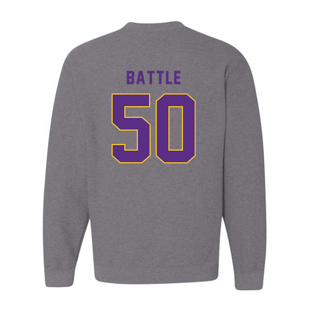 East Carolina - NCAA Football : Josh Battle - Classic Shersey Crewneck Sweatshirt-1