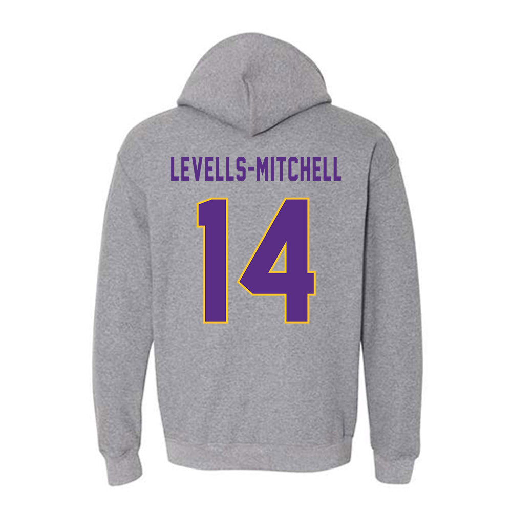 East Carolina - NCAA Football : Ashton Levells-Mitchell - Classic Shersey Hooded Sweatshirt-1