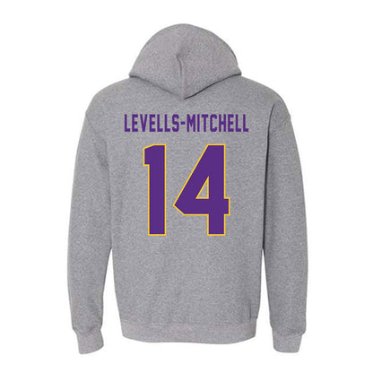 East Carolina - NCAA Football : Ashton Levells-Mitchell - Classic Shersey Hooded Sweatshirt-1