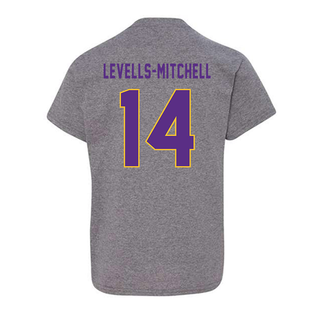 East Carolina - NCAA Football : Ashton Levells-Mitchell - Classic Shersey Youth T-Shirt-1