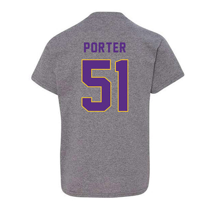 East Carolina - NCAA Football : Lindell Porter - Classic Shersey Youth T-Shirt-1