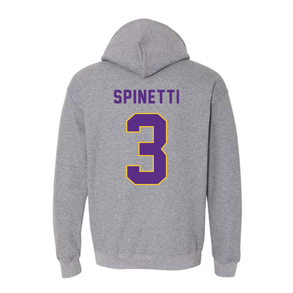 East Carolina - NCAA Women's Soccer : Gia Spinetti - Classic Shersey Hooded Sweatshirt-1