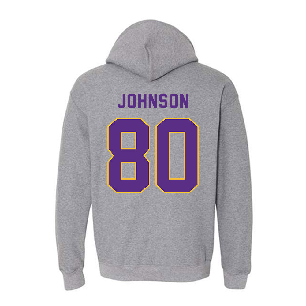 East Carolina - NCAA Football : Ty Johnson - Classic Shersey Hooded Sweatshirt-1