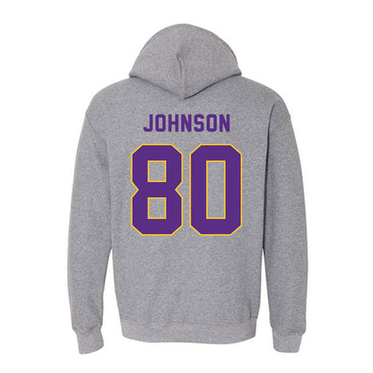 East Carolina - NCAA Football : Ty Johnson - Classic Shersey Hooded Sweatshirt-1