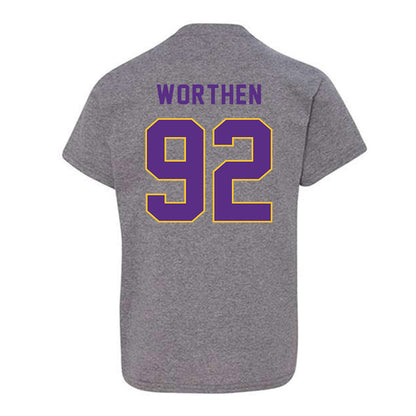 East Carolina - NCAA Football : Dylon Worthen - Classic Shersey Youth T-Shirt-1