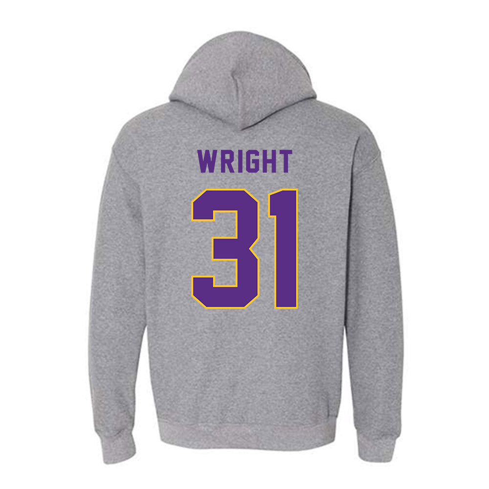 East Carolina - NCAA Football : McCallum Wright - Classic Shersey Hooded Sweatshirt-1