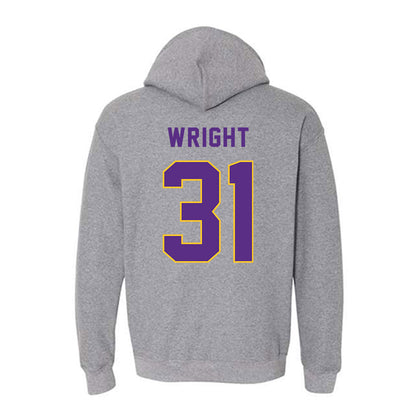 East Carolina - NCAA Football : McCallum Wright - Classic Shersey Hooded Sweatshirt-1