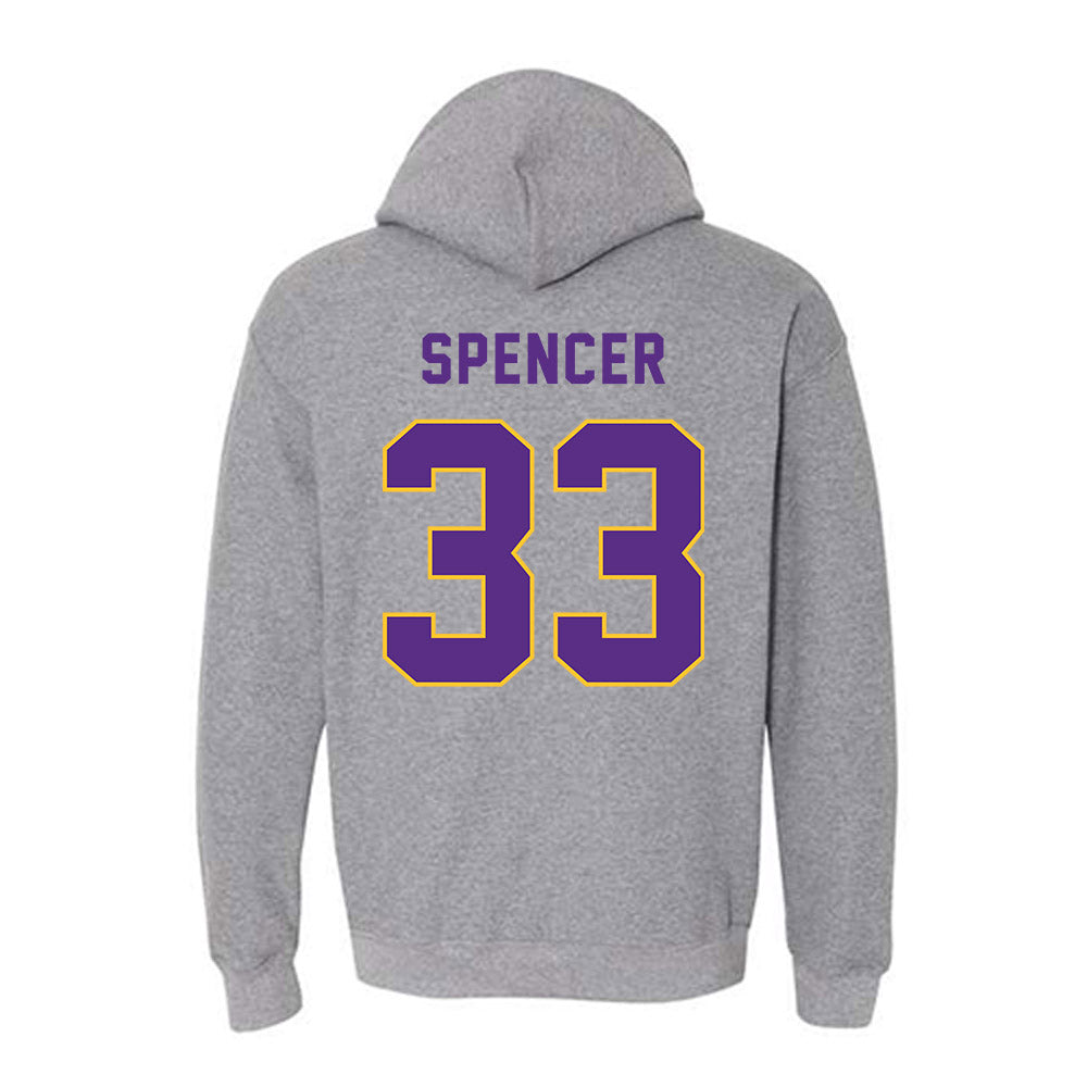 East Carolina - NCAA Football : Terande Spencer - Classic Shersey Hooded Sweatshirt-1