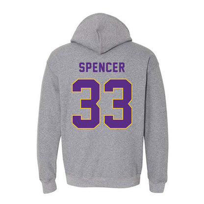 East Carolina - NCAA Football : Terande Spencer - Classic Shersey Hooded Sweatshirt-1