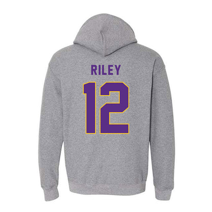 East Carolina - NCAA Men's Basketball : Jordan Riley - Classic Shersey Hooded Sweatshirt-1