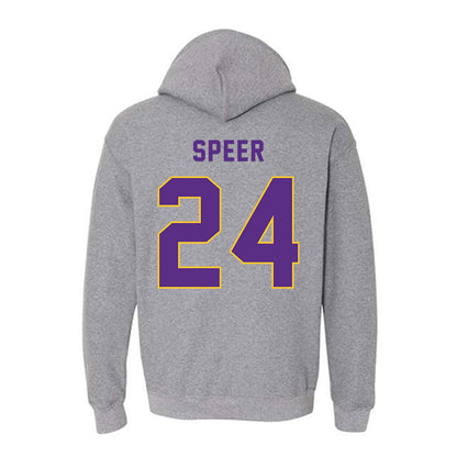 East Carolina - NCAA Football : Durante Speer - Classic Shersey Hooded Sweatshirt-1