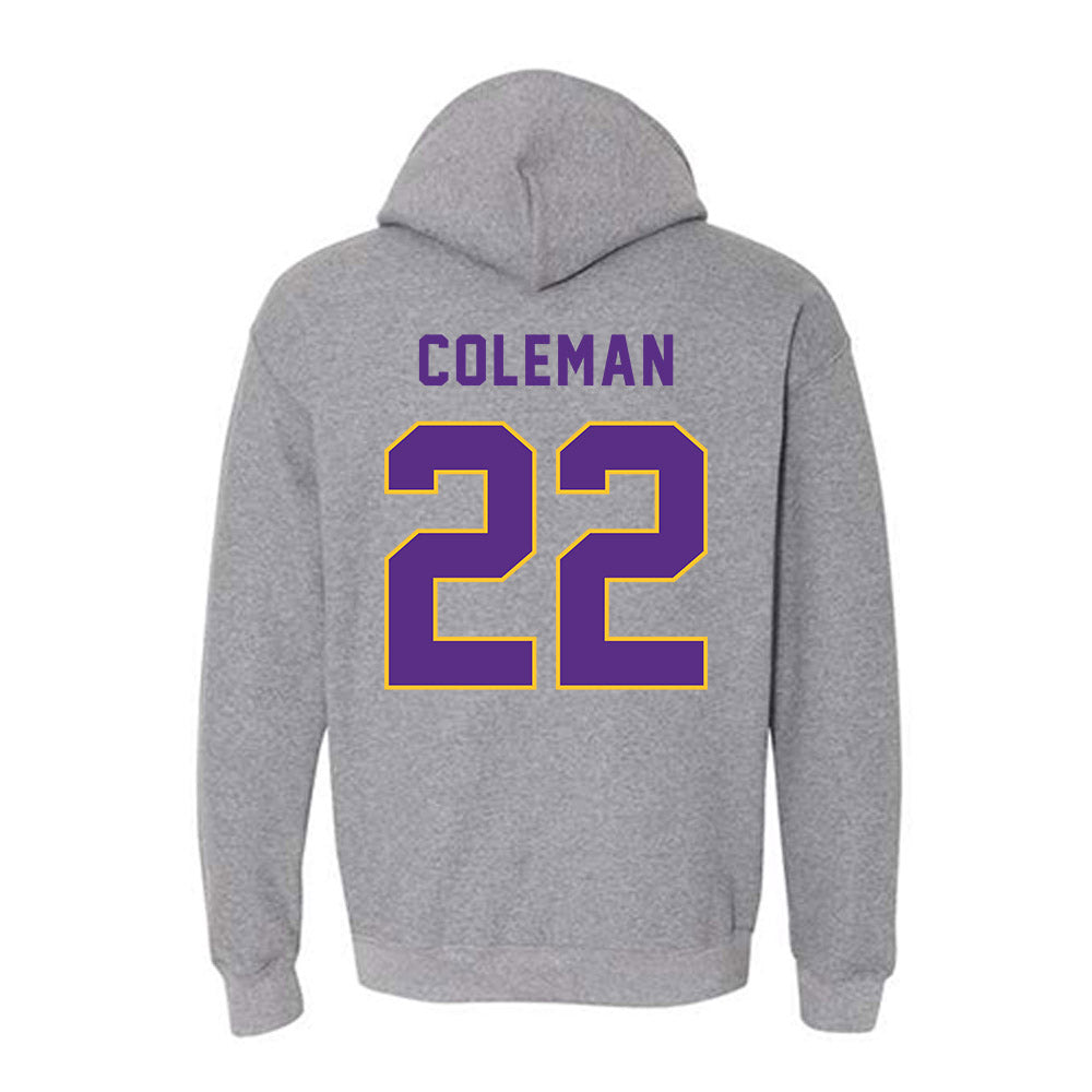 East Carolina - NCAA Football : David Coleman - Classic Shersey Hooded Sweatshirt-1