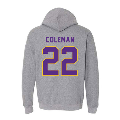 East Carolina - NCAA Football : David Coleman - Classic Shersey Hooded Sweatshirt-1