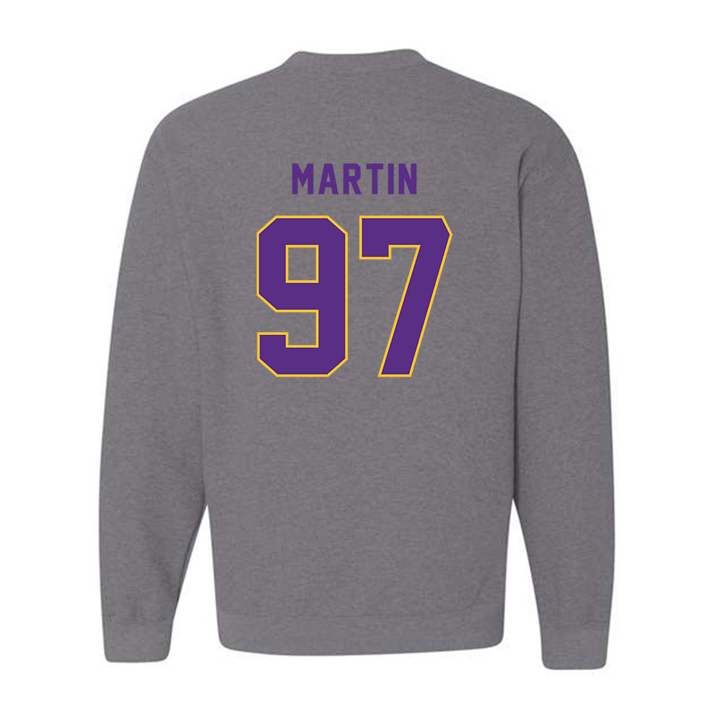 East Carolina - NCAA Football : Jacoby Martin - Classic Shersey Crewneck Sweatshirt-1