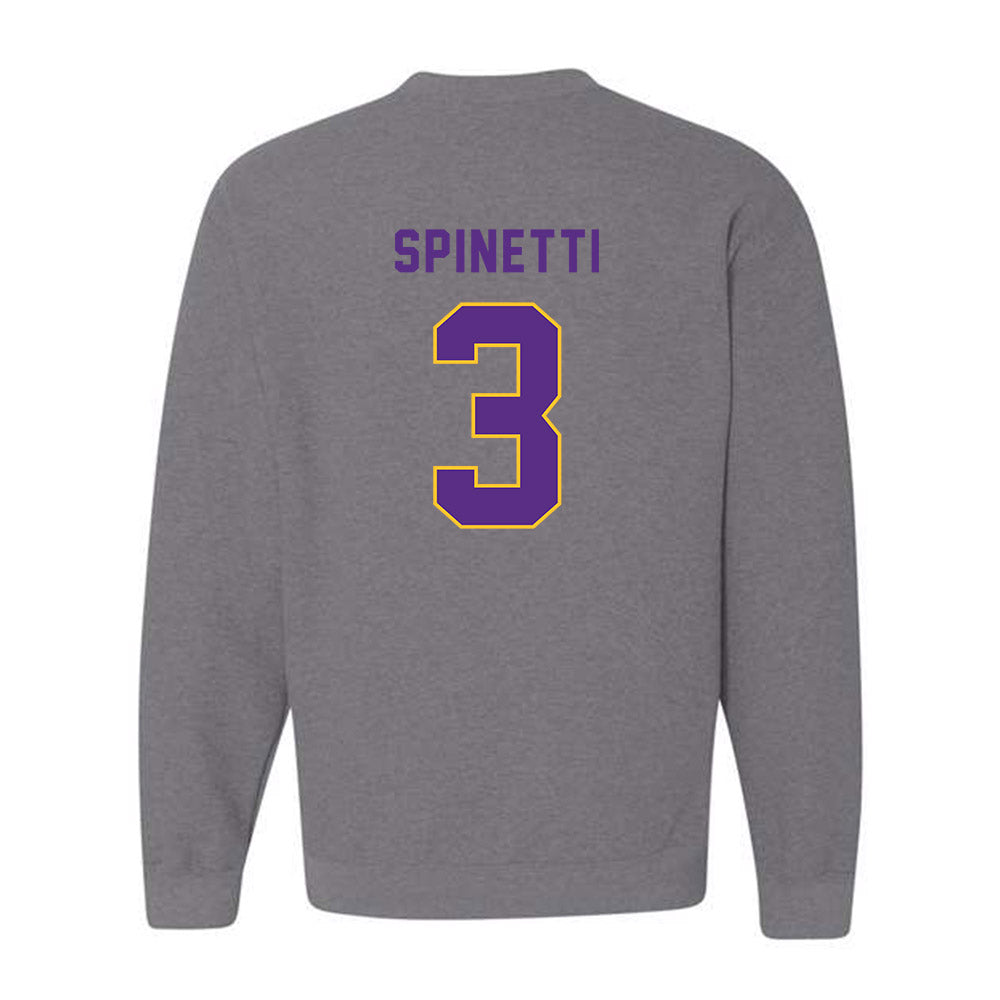 East Carolina - NCAA Women's Soccer : Gia Spinetti - Classic Shersey Crewneck Sweatshirt-1