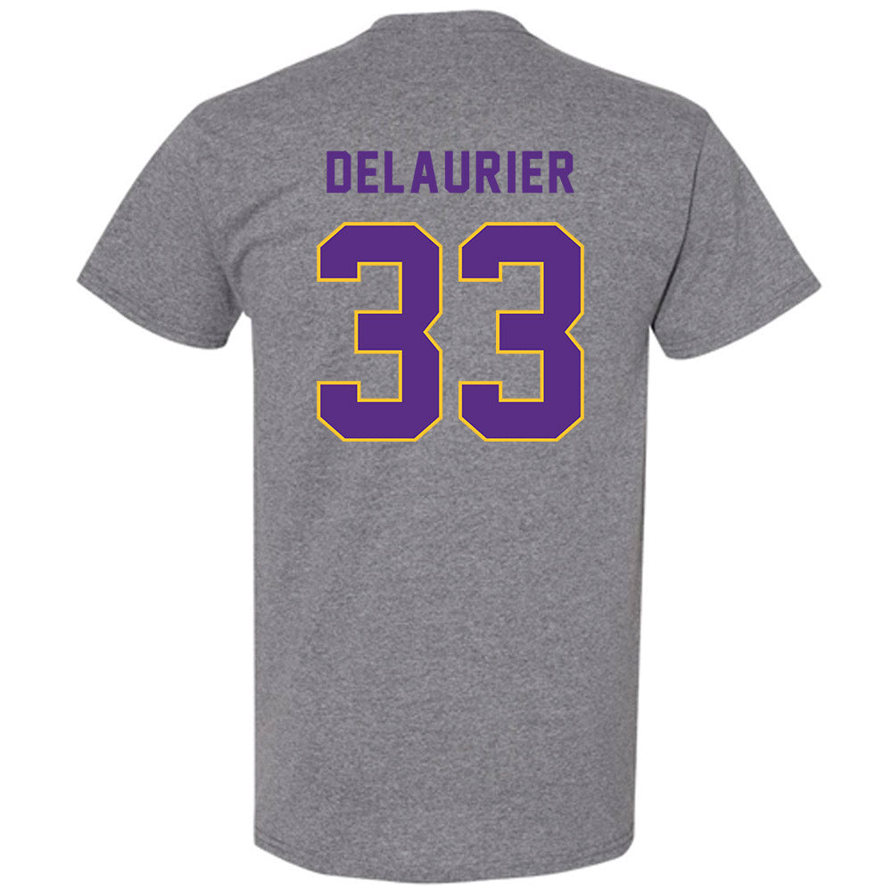 East Carolina - NCAA Men's Basketball : Eli DeLaurier - Classic Shersey T-Shirt-1