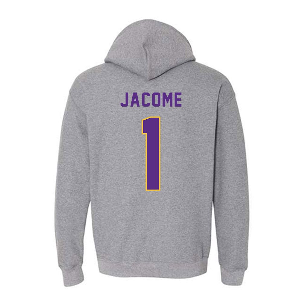 East Carolina - NCAA Baseball : Carlos Jacome - Classic Shersey Hooded Sweatshirt-1