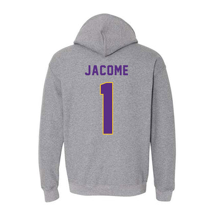 East Carolina - NCAA Baseball : Carlos Jacome - Classic Shersey Hooded Sweatshirt-1