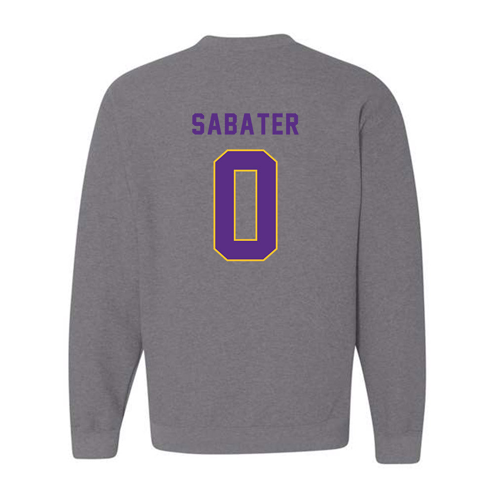 East Carolina - NCAA Baseball : Jeff Sabater - Classic Shersey Crewneck Sweatshirt-1