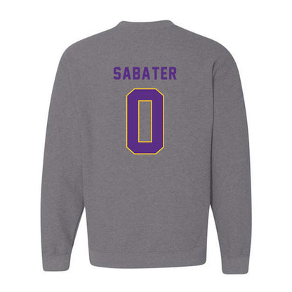 East Carolina - NCAA Baseball : Jeff Sabater - Classic Shersey Crewneck Sweatshirt-1