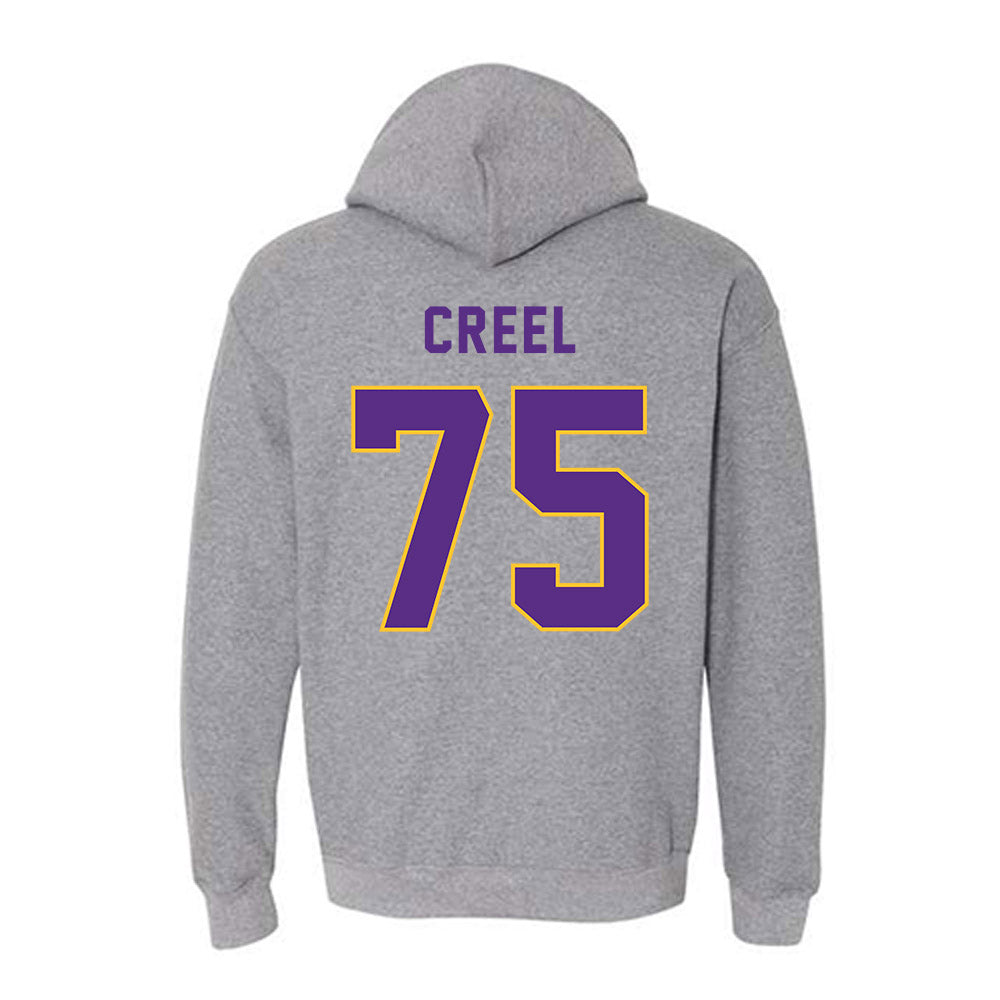 East Carolina - NCAA Football : Hayes Creel - Classic Shersey Hooded Sweatshirt-1