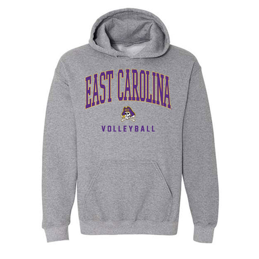 East Carolina - NCAA Women's Volleyball : Aulie Huff - Classic Shersey Hooded Sweatshirt-0