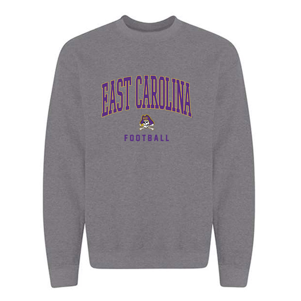 East Carolina - NCAA Football : Elliot Huether - Classic Shersey Crewneck Sweatshirt-0