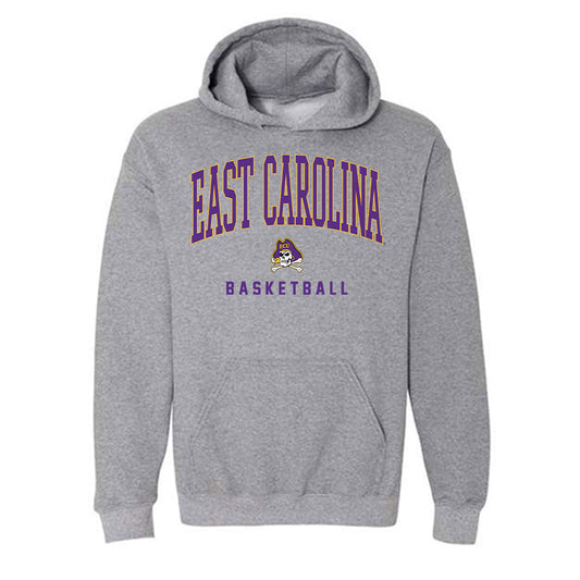 East Carolina - NCAA Men's Basketball : Jordan Riley - Classic Shersey Hooded Sweatshirt-0