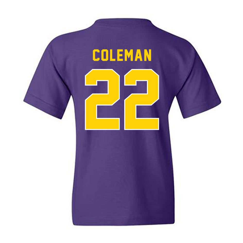 East Carolina - NCAA Football : David Coleman - Classic Shersey Youth T-Shirt-1
