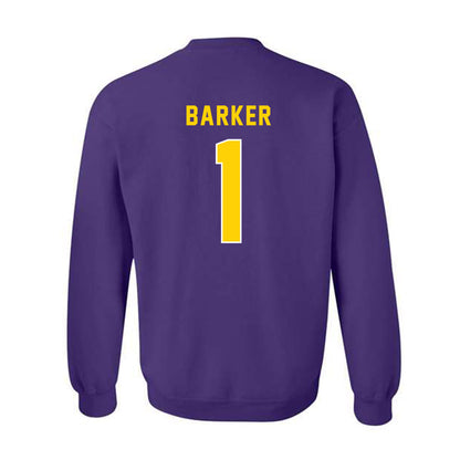 East Carolina - NCAA Football : Jackson Barker - Classic Shersey Crewneck Sweatshirt-1
