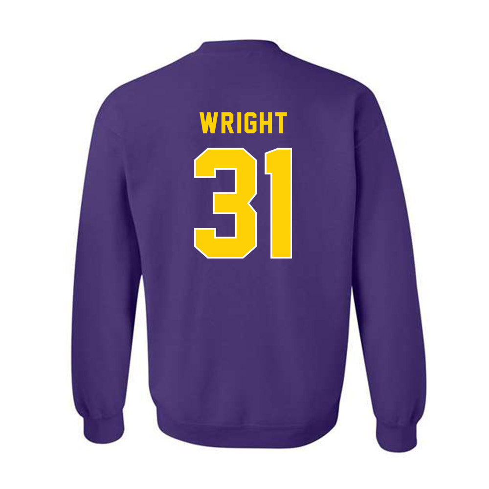 East Carolina - NCAA Football : McCallum Wright - Classic Shersey Crewneck Sweatshirt-1