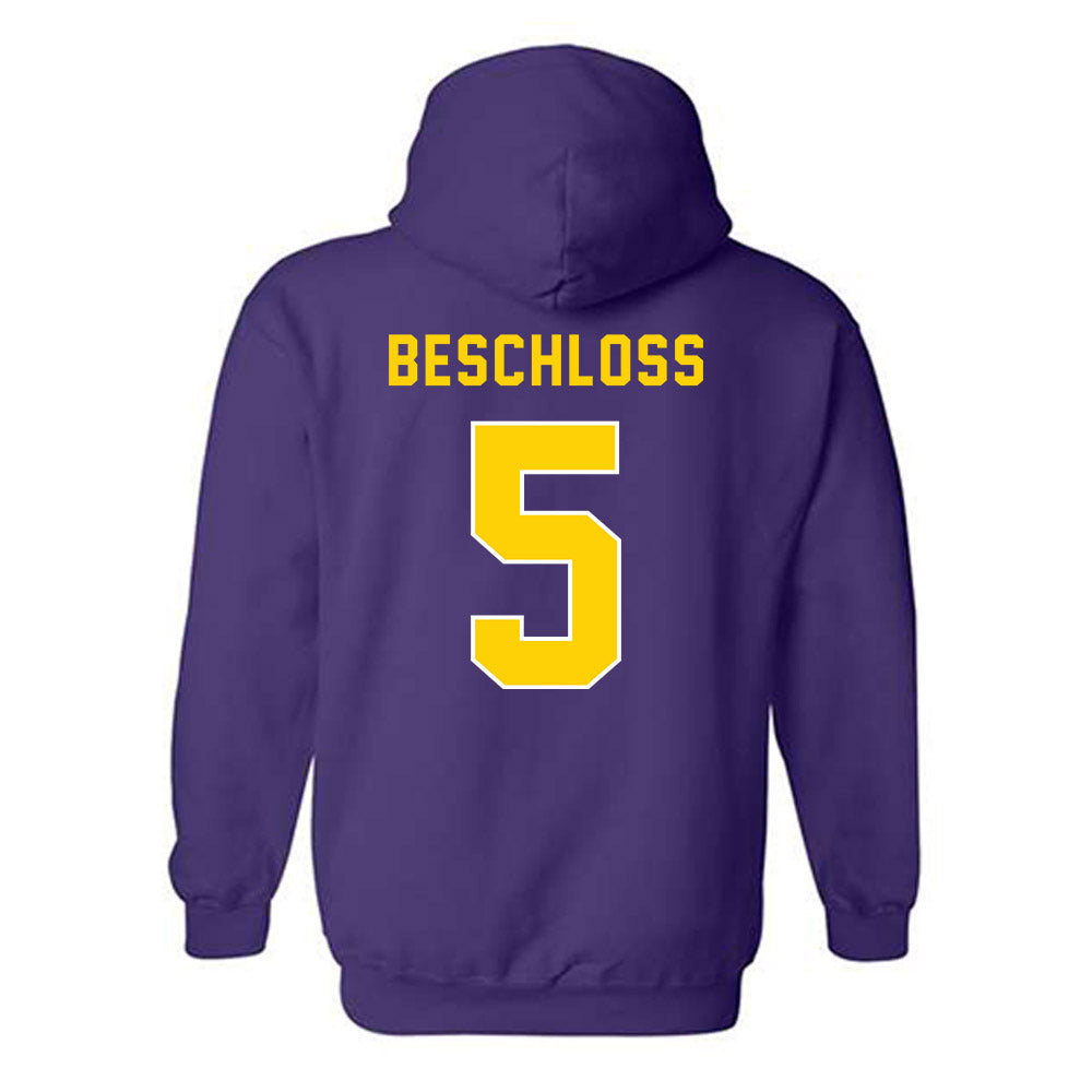 East Carolina - NCAA Baseball : Gabe Beschloss - Classic Shersey Hooded Sweatshirt-1