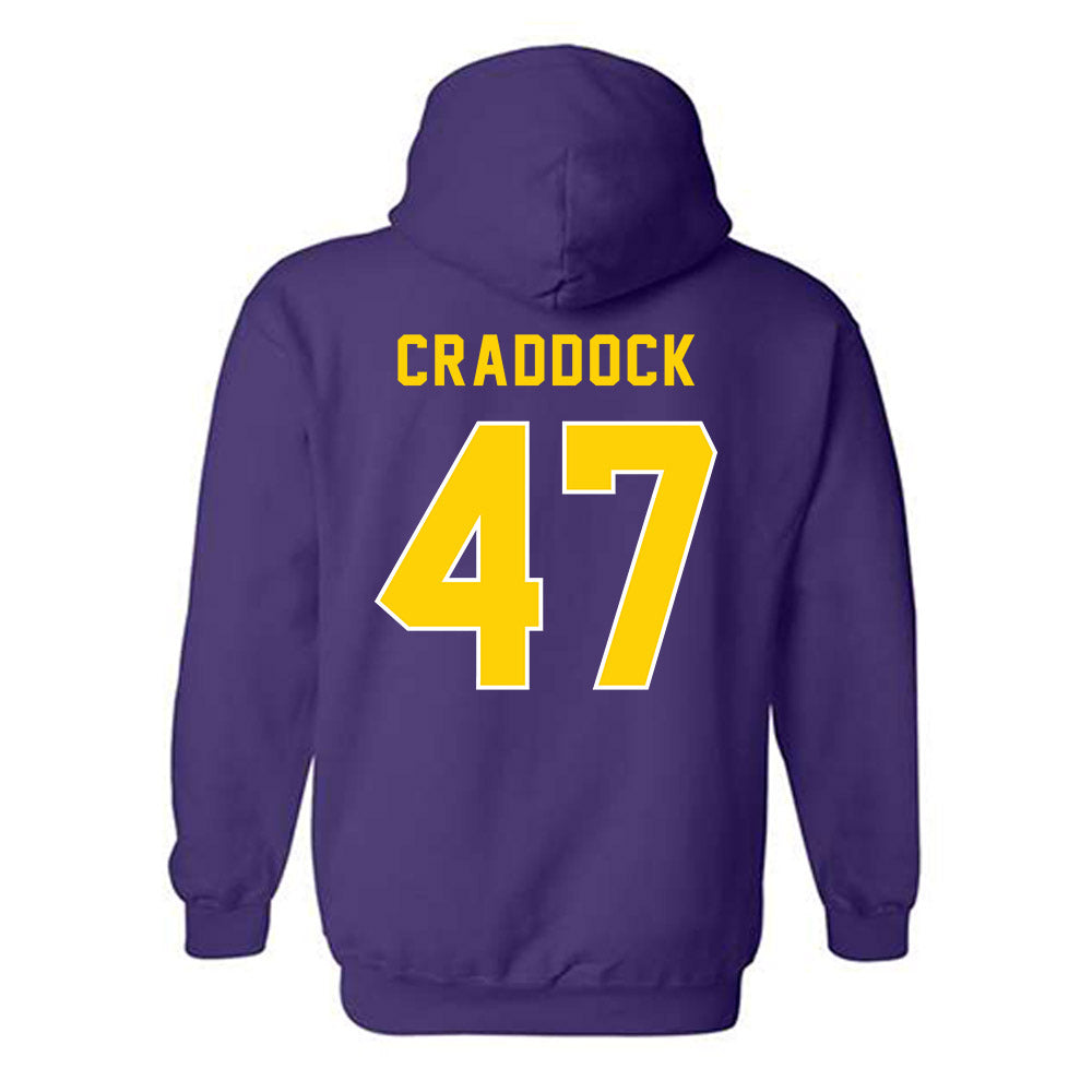 East Carolina - NCAA Baseball : Luke Craddock - Classic Shersey Hooded Sweatshirt-1