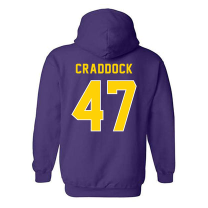 East Carolina - NCAA Baseball : Luke Craddock - Classic Shersey Hooded Sweatshirt-1