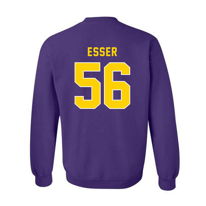 East Carolina - NCAA Football : Bryson Esser - Classic Shersey Crewneck Sweatshirt-1