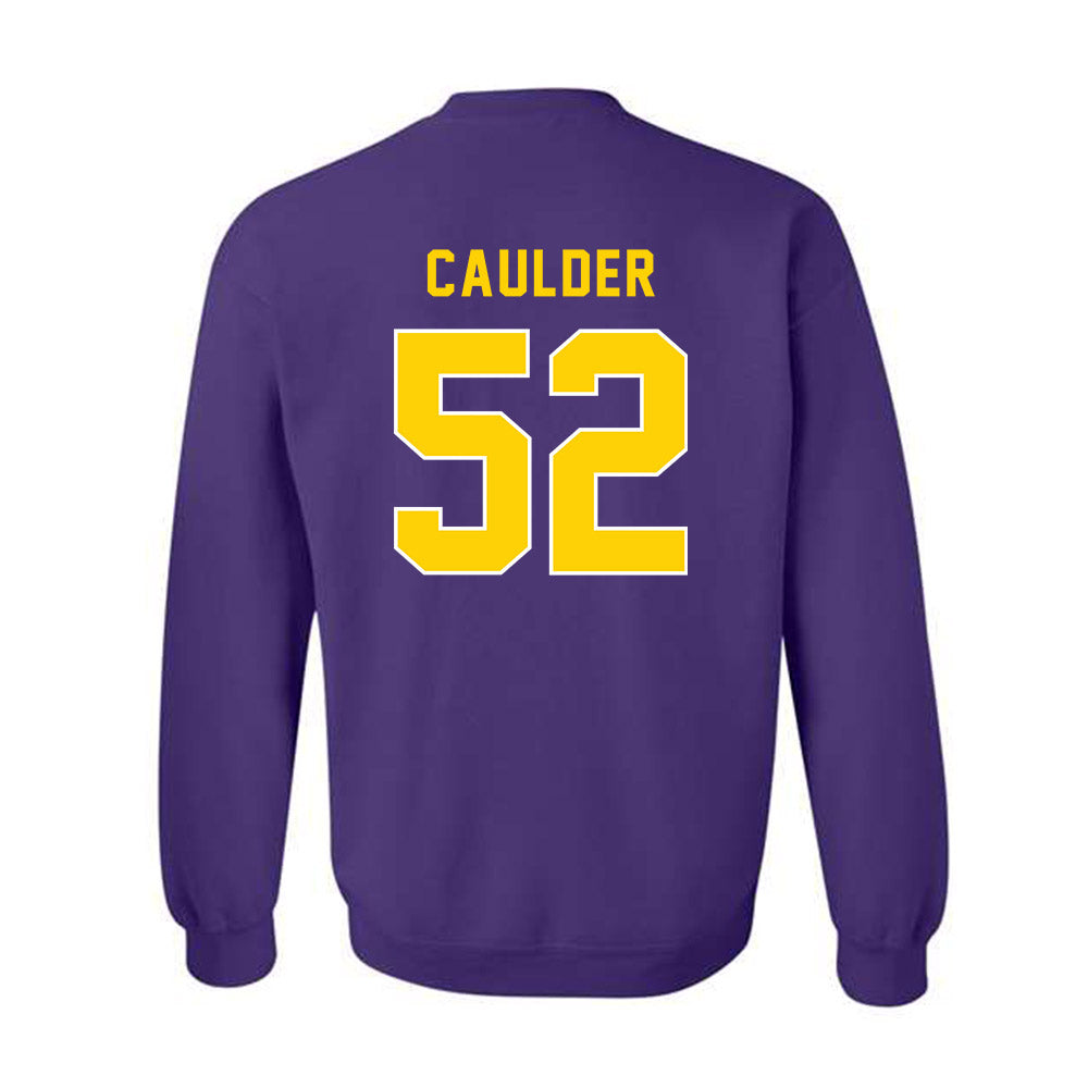 East Carolina - NCAA Football : Zach Caulder - Classic Shersey Crewneck Sweatshirt-1