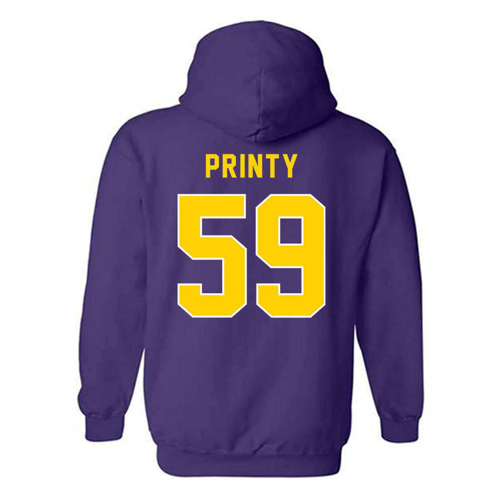 East Carolina - NCAA Football : Reagan Printy - Classic Shersey Hooded Sweatshirt-1