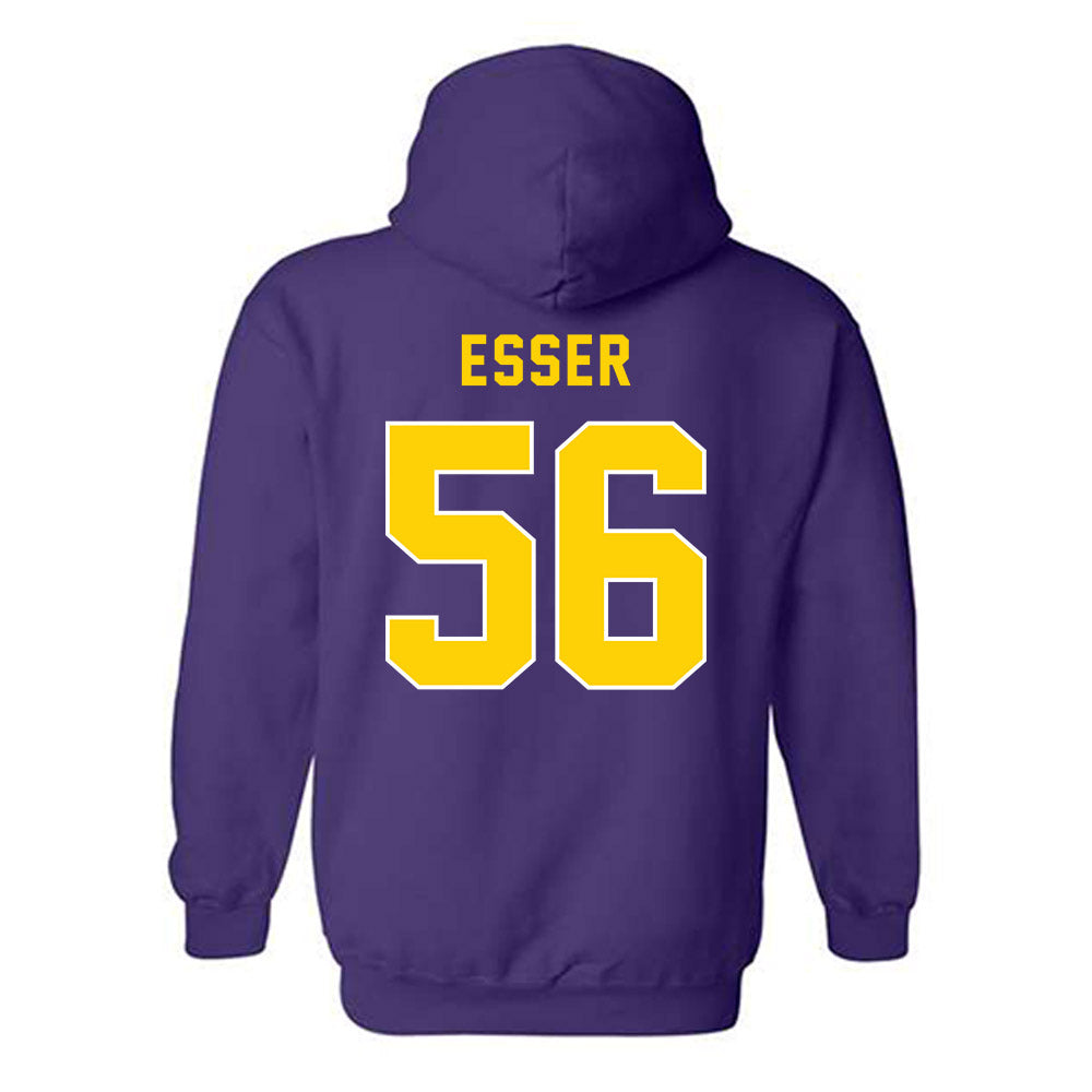 East Carolina - NCAA Football : Bryson Esser - Classic Shersey Hooded Sweatshirt-1